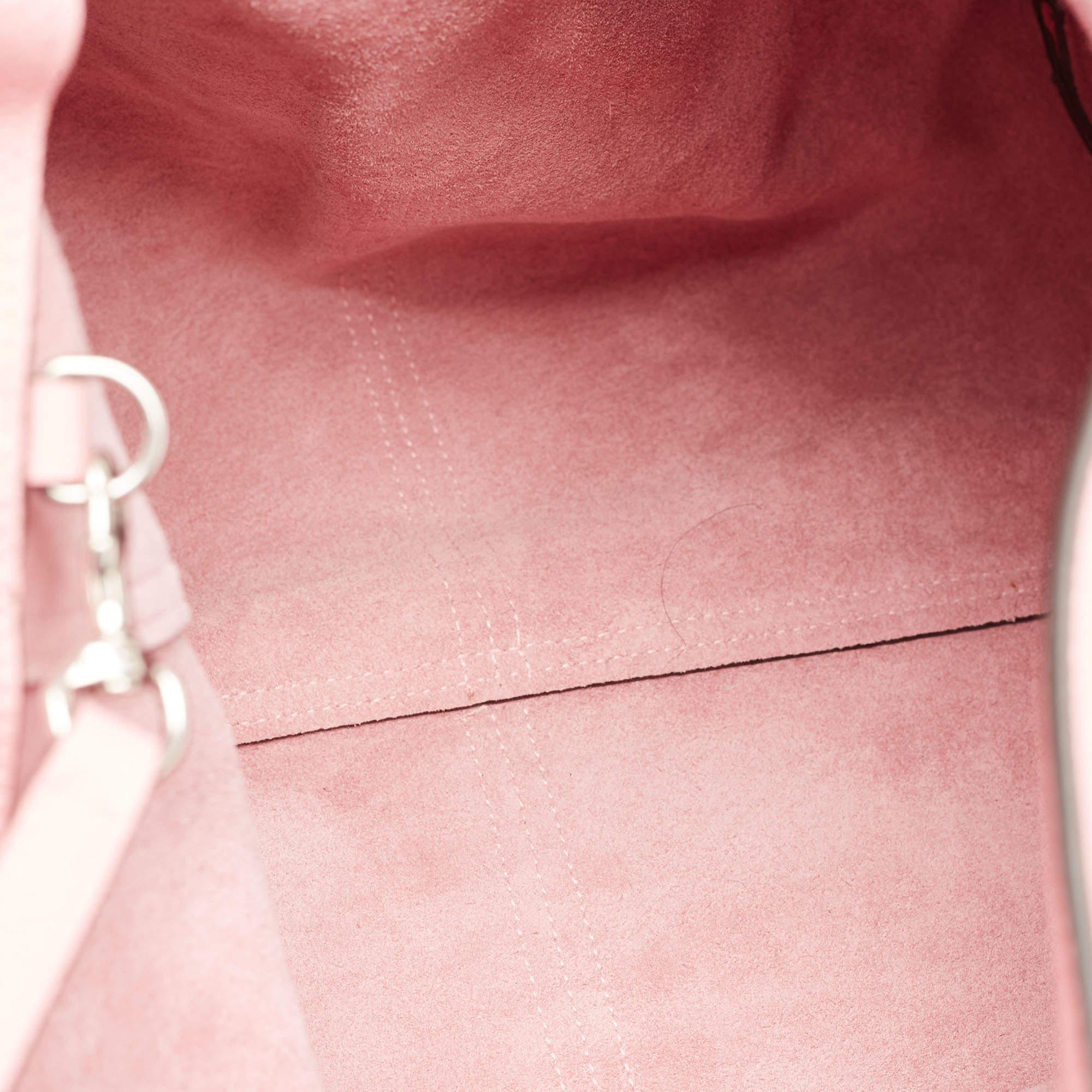 Gucci Pink Leather Medium Jackie 1961 Shoulder Bag For Sale 3