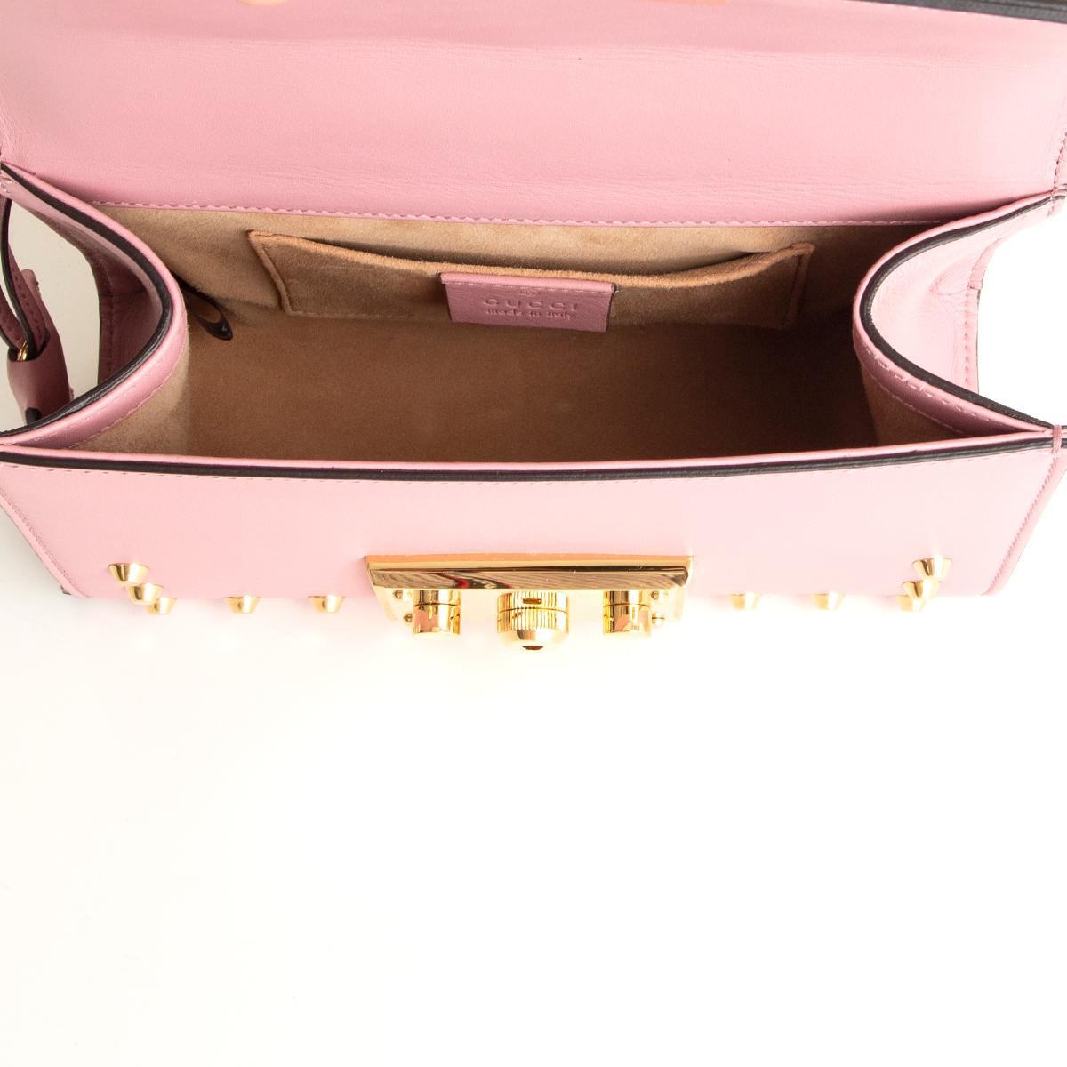 gucci padlock pearl bag