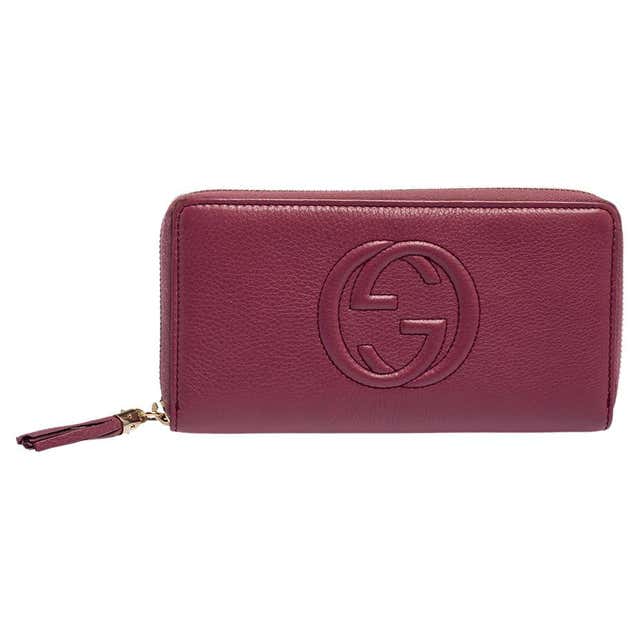 Gucci Monogram Purple Striped Canvas Wallet For Sale at 1stDibs | gucci ...
