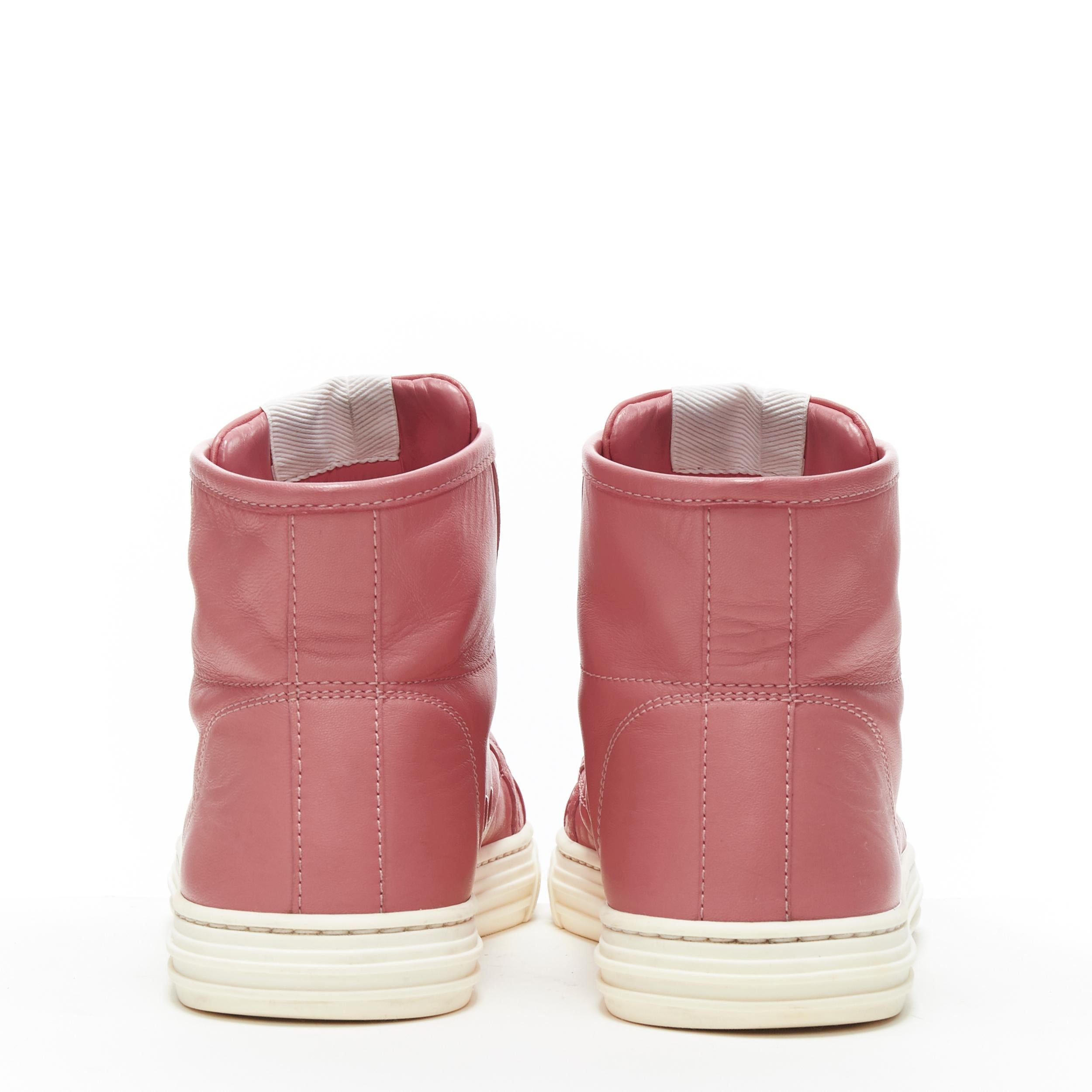gucci pink high top sneakers