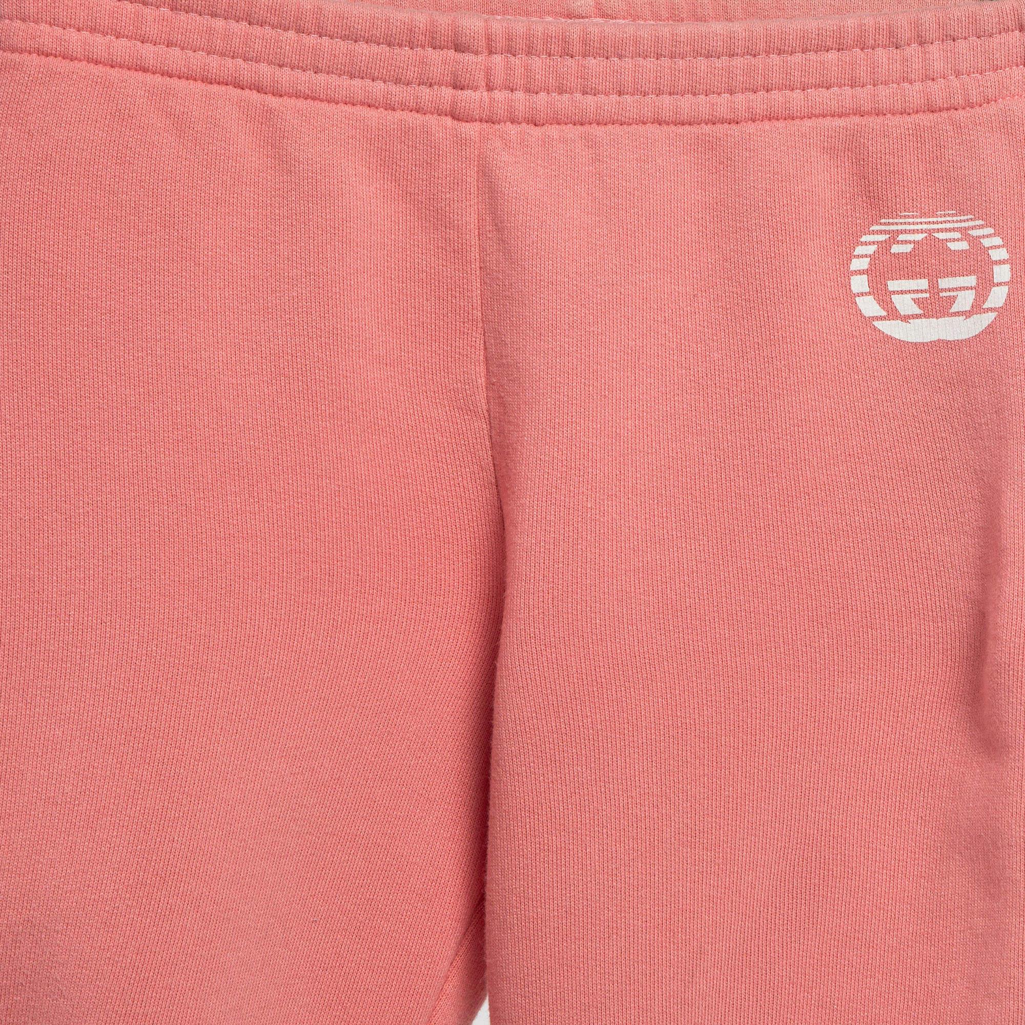 Pantalones de punto de algodón con logotipo rosa de Gucci 6 años Rosa en venta