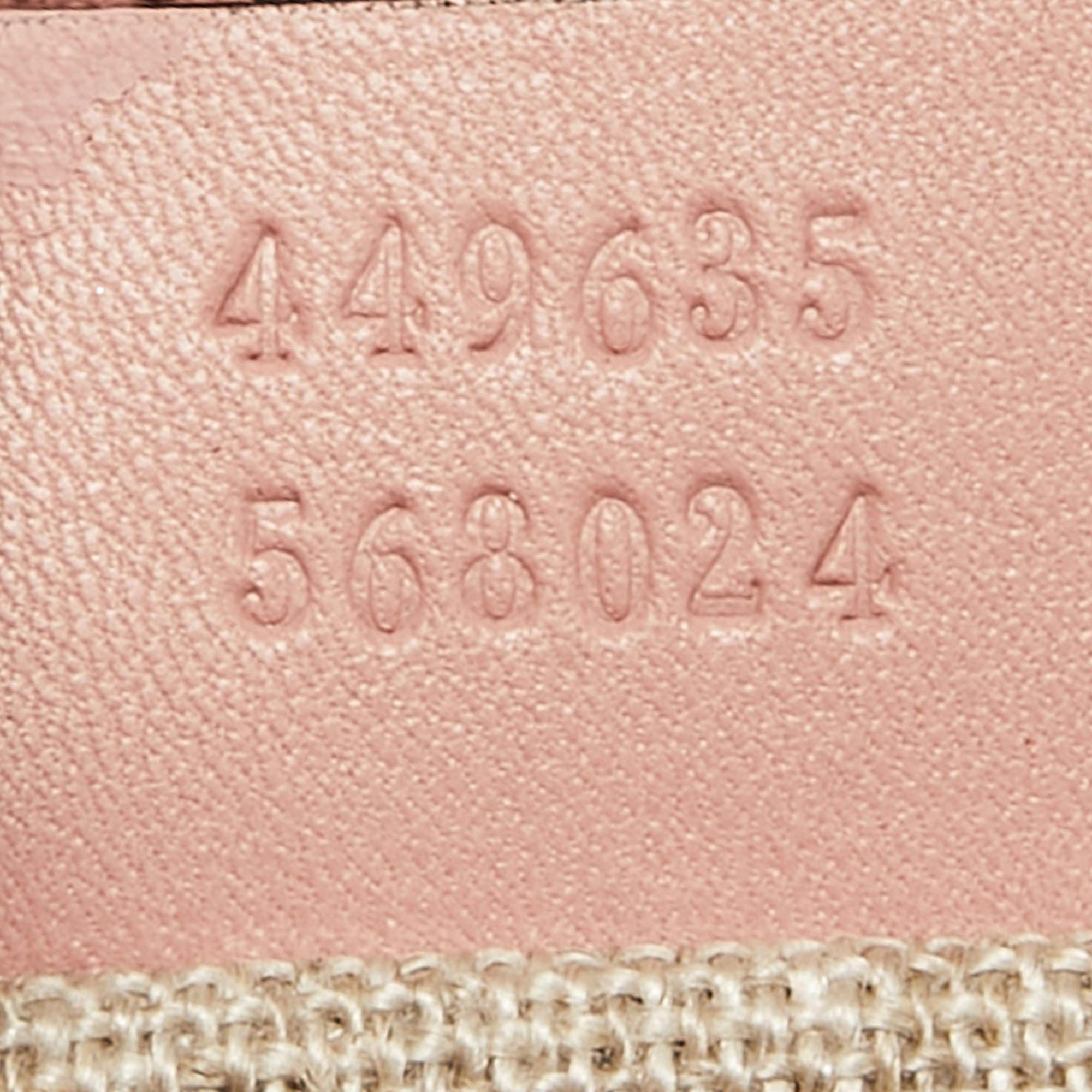 Gucci Pink Microguccissima Leather Medium Emily Chain Shoulder Bag 3
