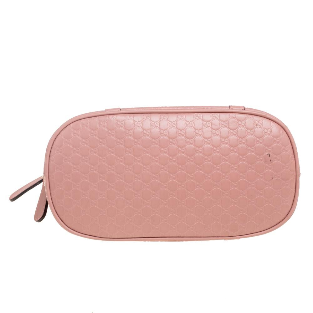 Gucci Pink Microguccissima Leather Mini Dome Bag 1