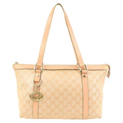 Gucci Rosa Monogramm GG Kristall Abbey Tote Upcycle Ready 60gz421s