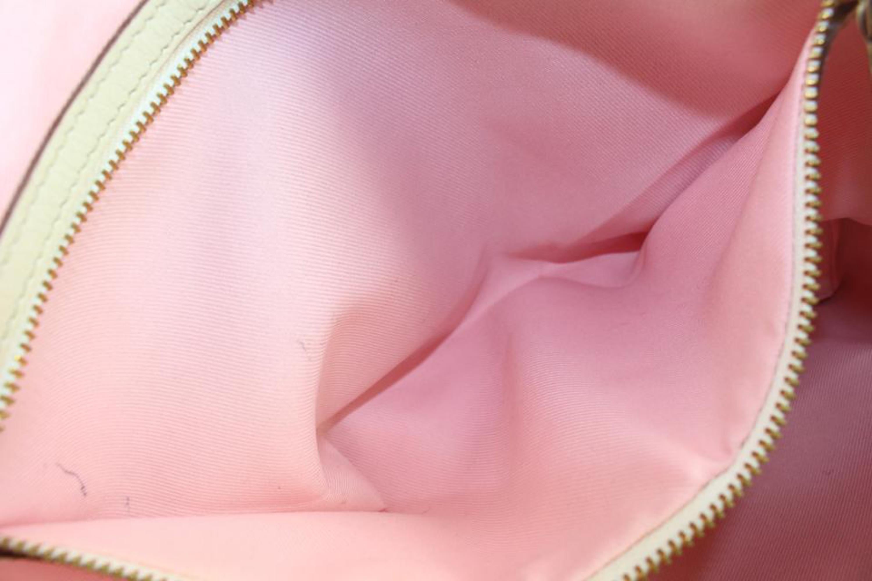 Gucci Pink Monogram GG Jolicoeur Tote Bag 41gz54s 1
