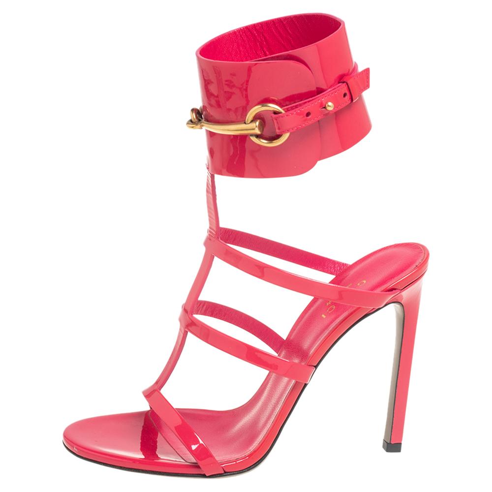 gucci quarter strap sandal