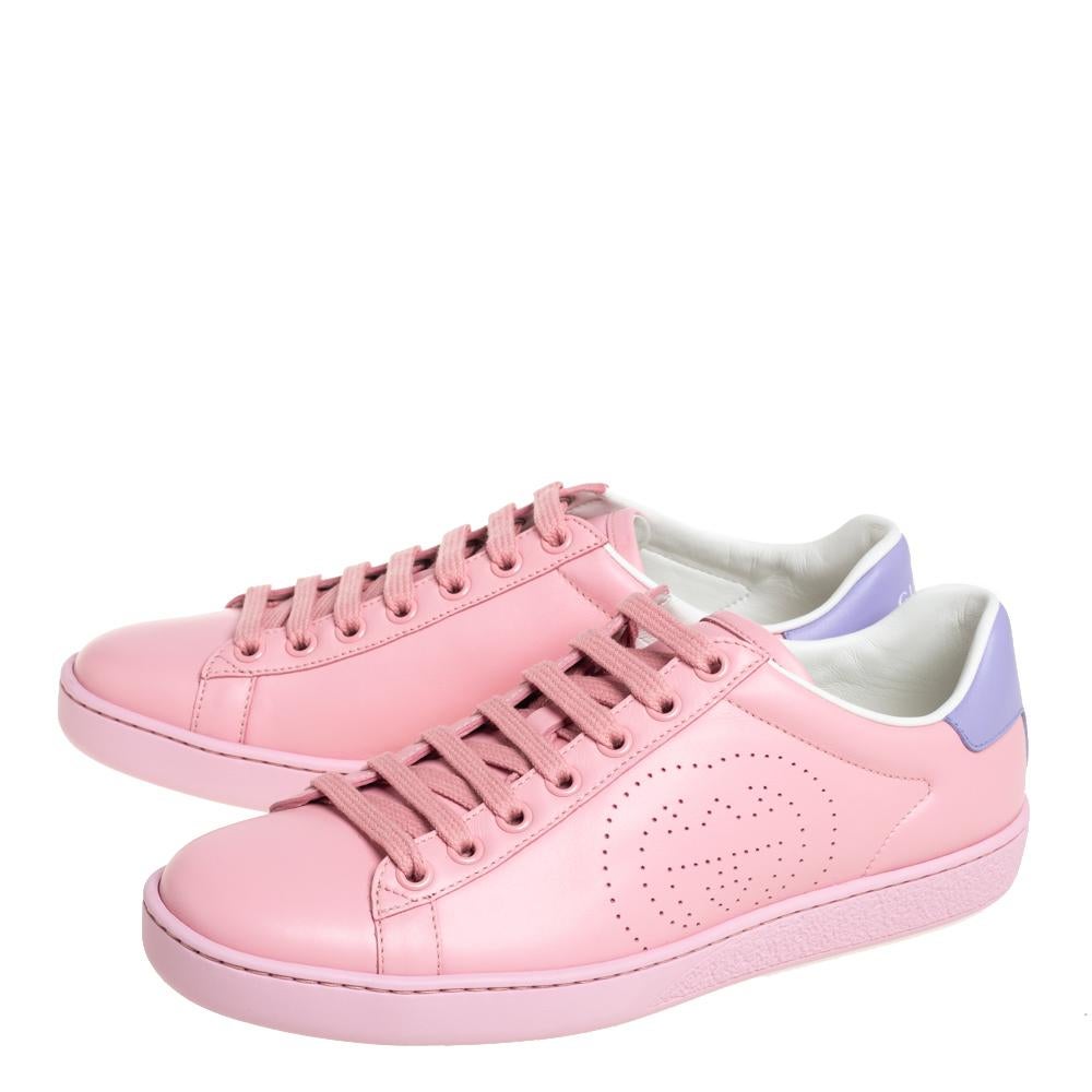 gucci pink sneakers