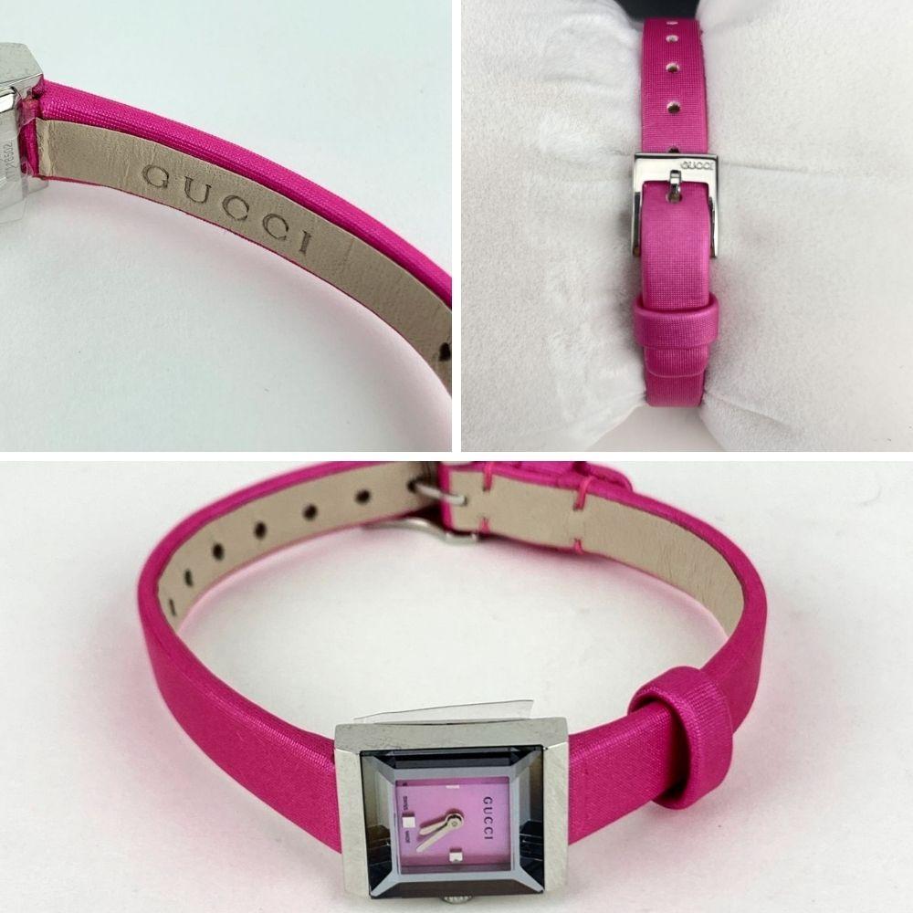 pink gucci watch