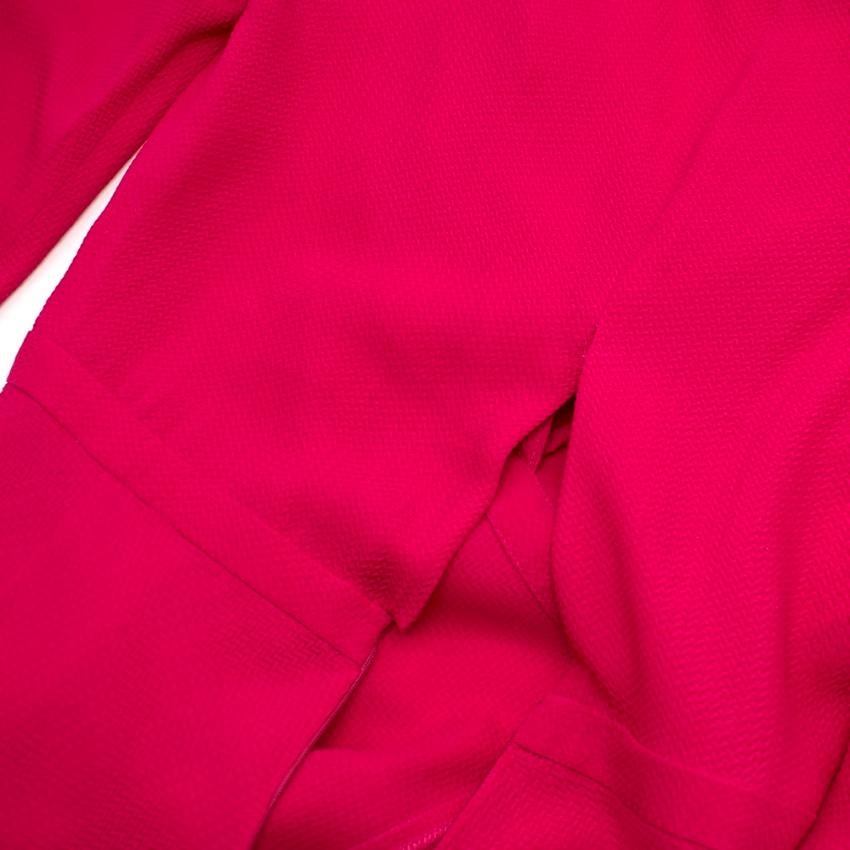Women's Gucci Pink Silk Dress Wrap Style Dress - Size US 0-2