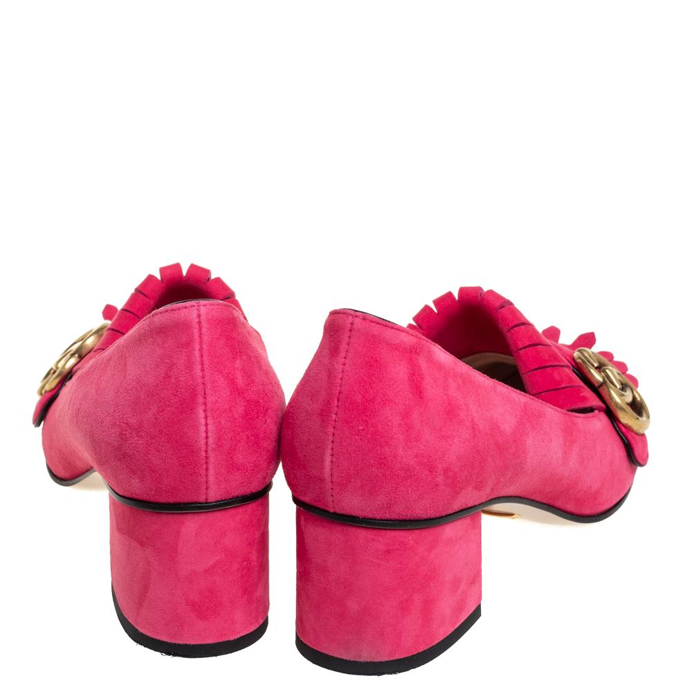 hot pink gucci shoes