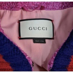Gucci Pink Tweed Skirt Suit - Elegant & Versatile IT38/XS