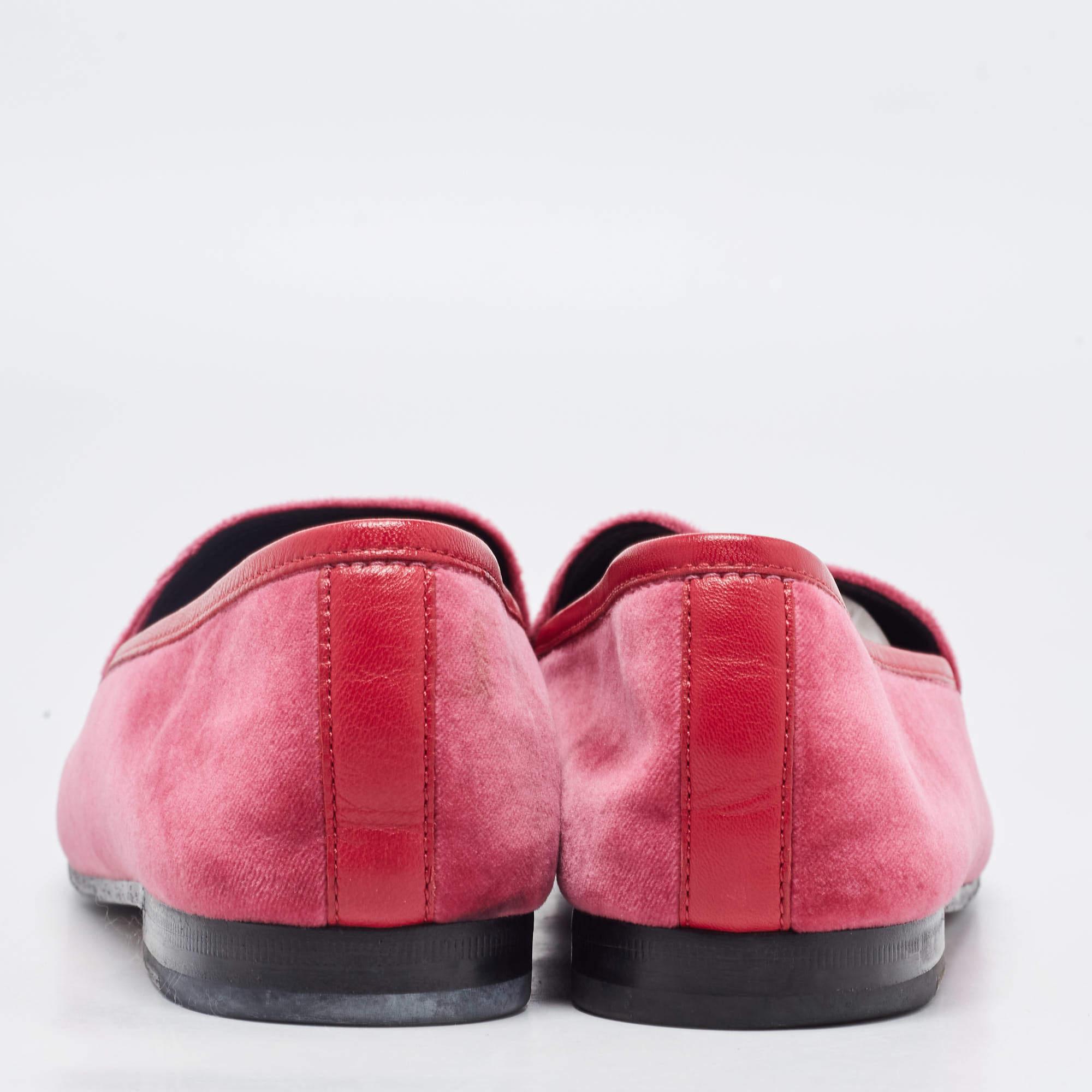 gucci loafers pink