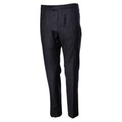 Gucci, Nadelstreifenhose in Grau