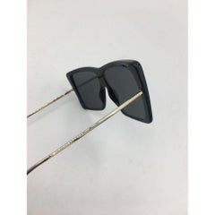 Gucci Plastic Goggle Glasses in Black