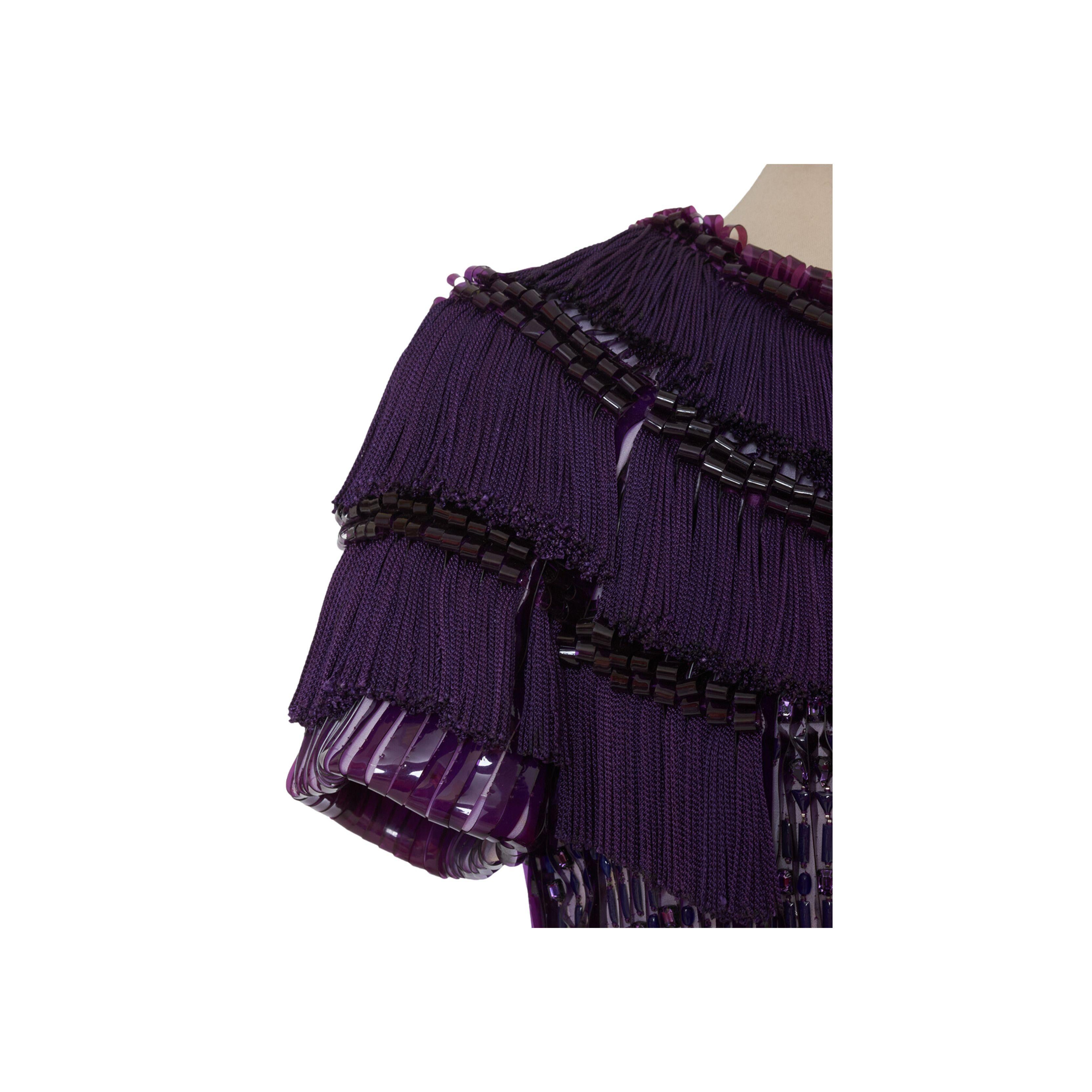 Gucci Plexiglass Bead Dress In Good Condition For Sale In Milano, IT