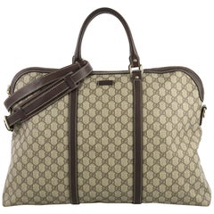 Gucci Plus Convertible Briefcase GG Coated Canvas XL