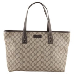 Gucci Plus Tote GG Coated Canvas Medium