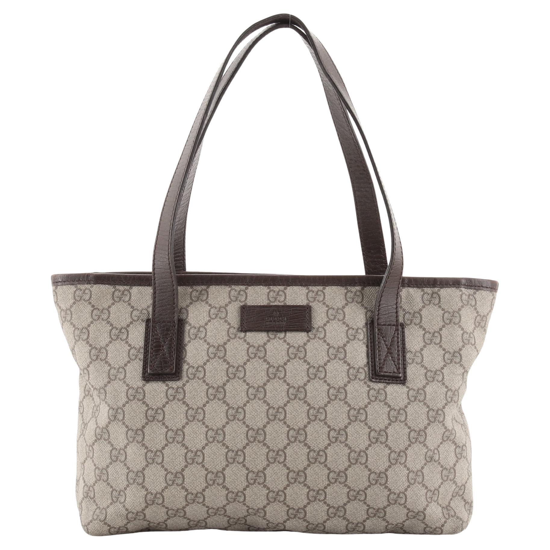 Gucci Plus Tote GG Coated Canvas Medium