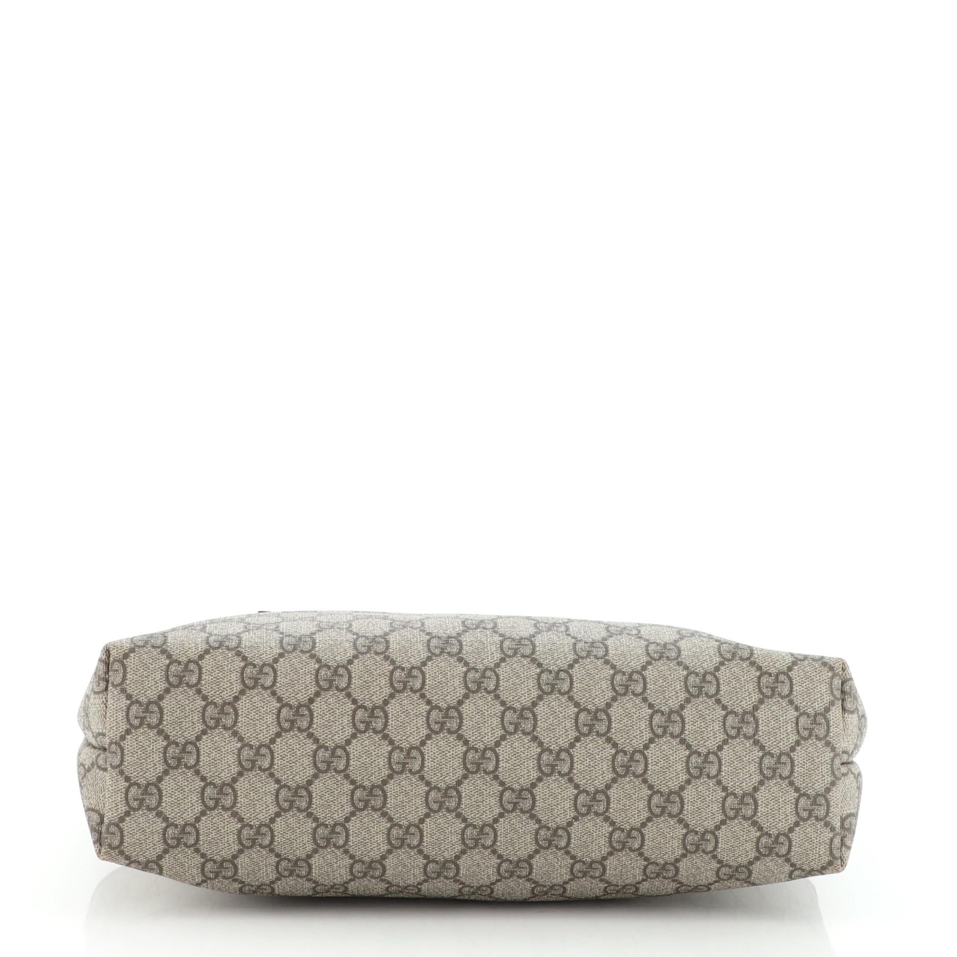 Gucci Plus Tote GG Coated Canvas Small In Good Condition In NY, NY