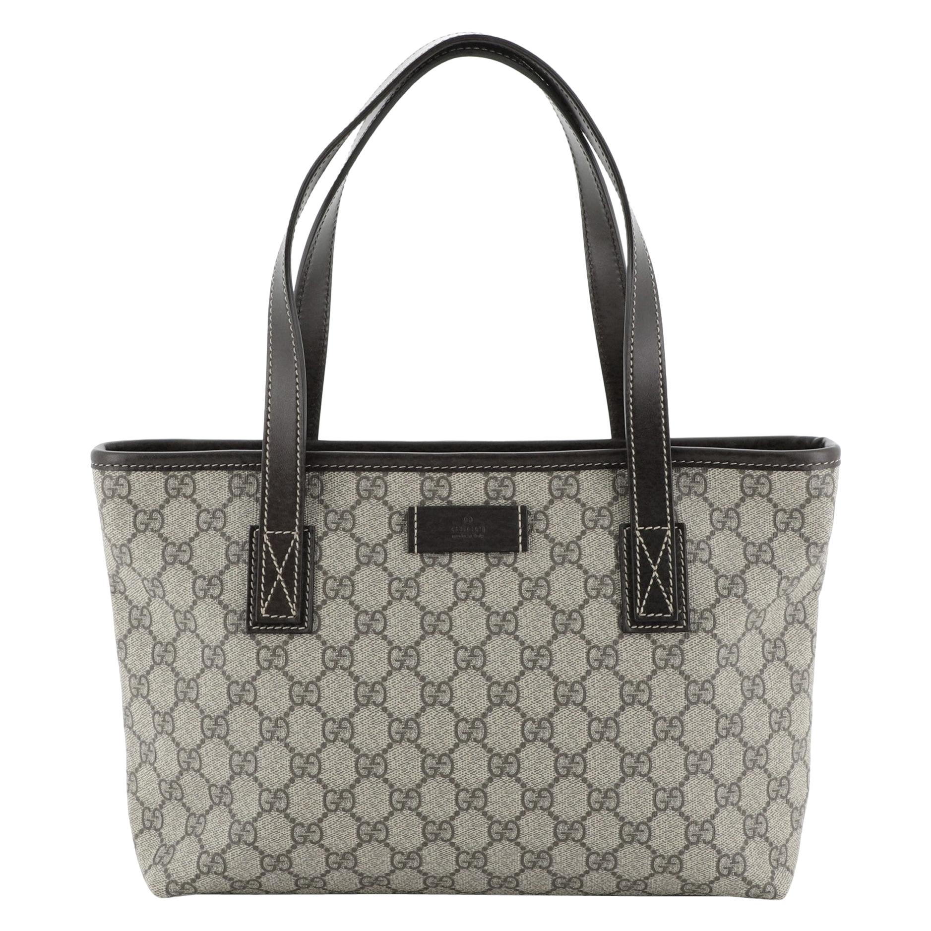 Gucci Plus Tote GG Coated Canvas Small