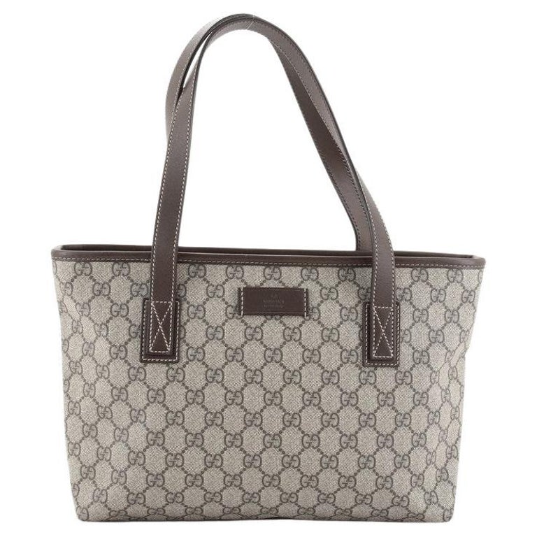Gucci Plus Tote GG Coated Canvas Small at 1stDibs