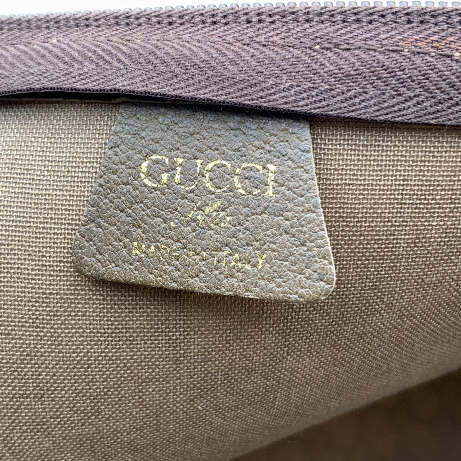 Women's Gucci Plus Vintage Beige GG Monogram Canvas Tote Duffle Bag