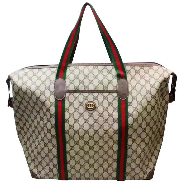 Gucci Vintage Shoulder Tote Bag