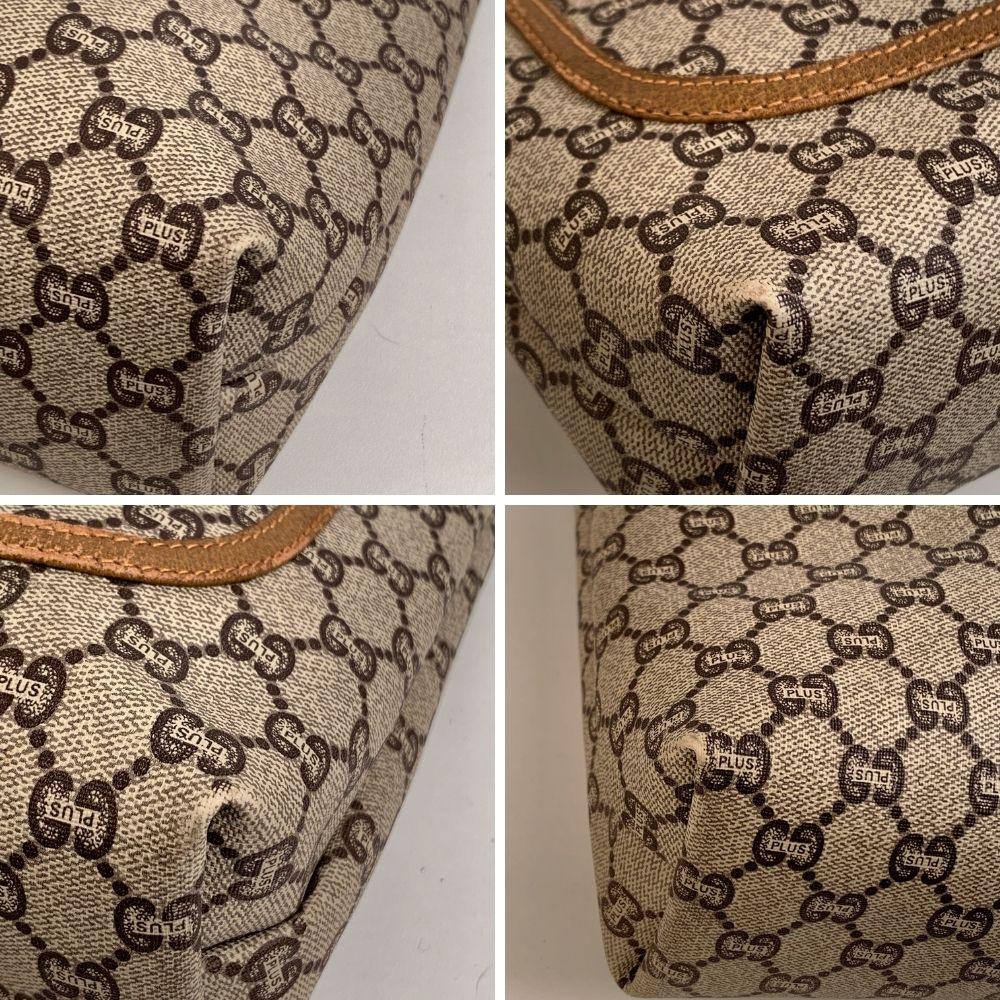 Women's or Men's Gucci Plus Vintage Monogram Canvas Shopping Bag Shopper Tote