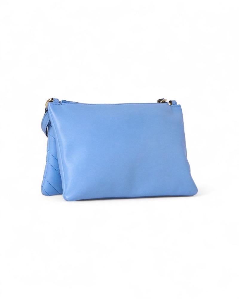 Gucci Pochette Double GG Marmont Azzurra en vente 2