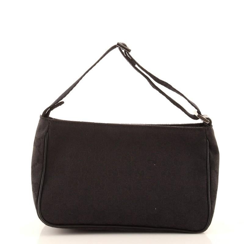 Gucci Pochette GG Segeltuch Mini im Zustand „Gut“ in NY, NY