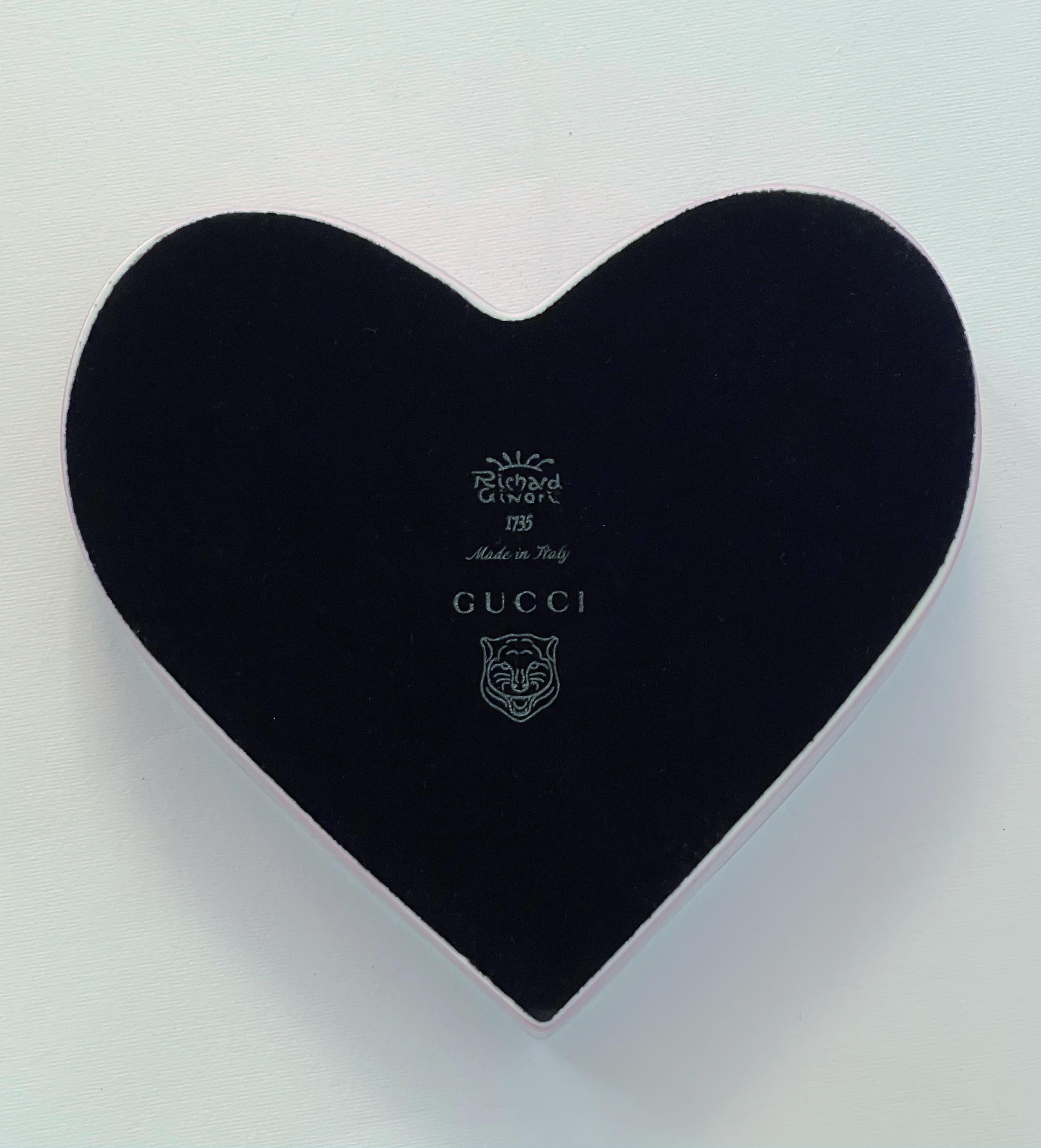 Caja de porcelana GUCCI con estampado de gato místico en venta 2
