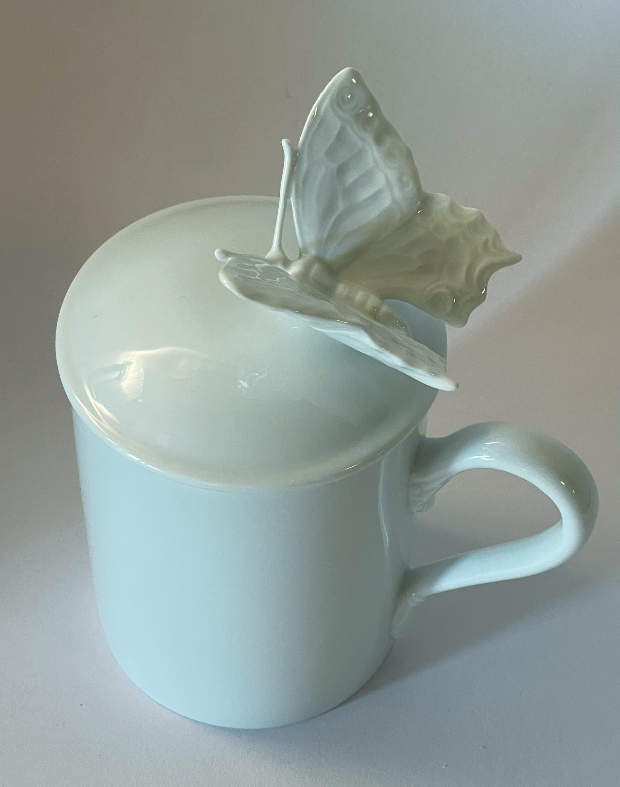 Taza mariposa de porcelana Gucci Italiano en venta