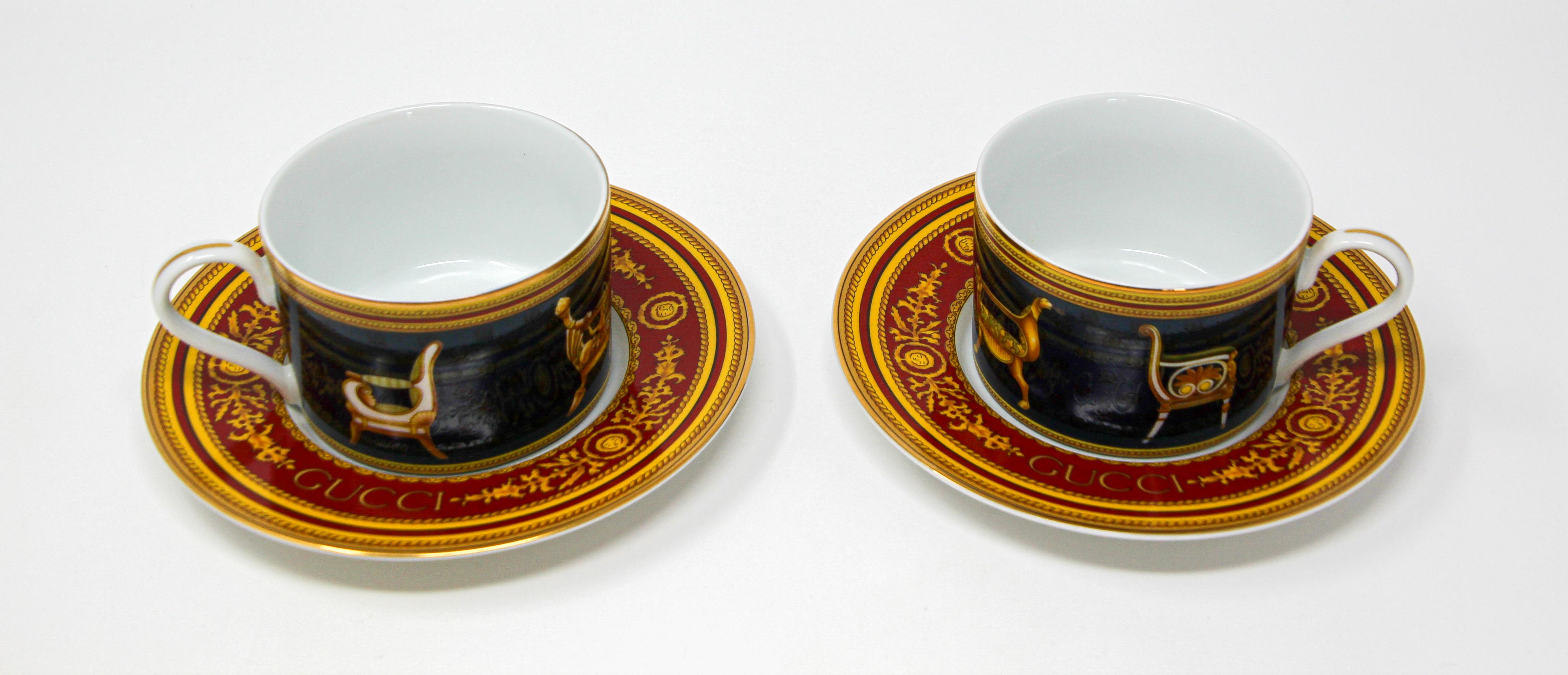 gucci tea cup set