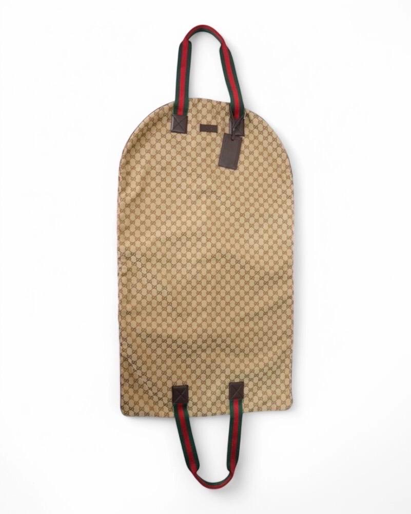 Gucci Porta Abiti GG Supreme Marrone en vente 6