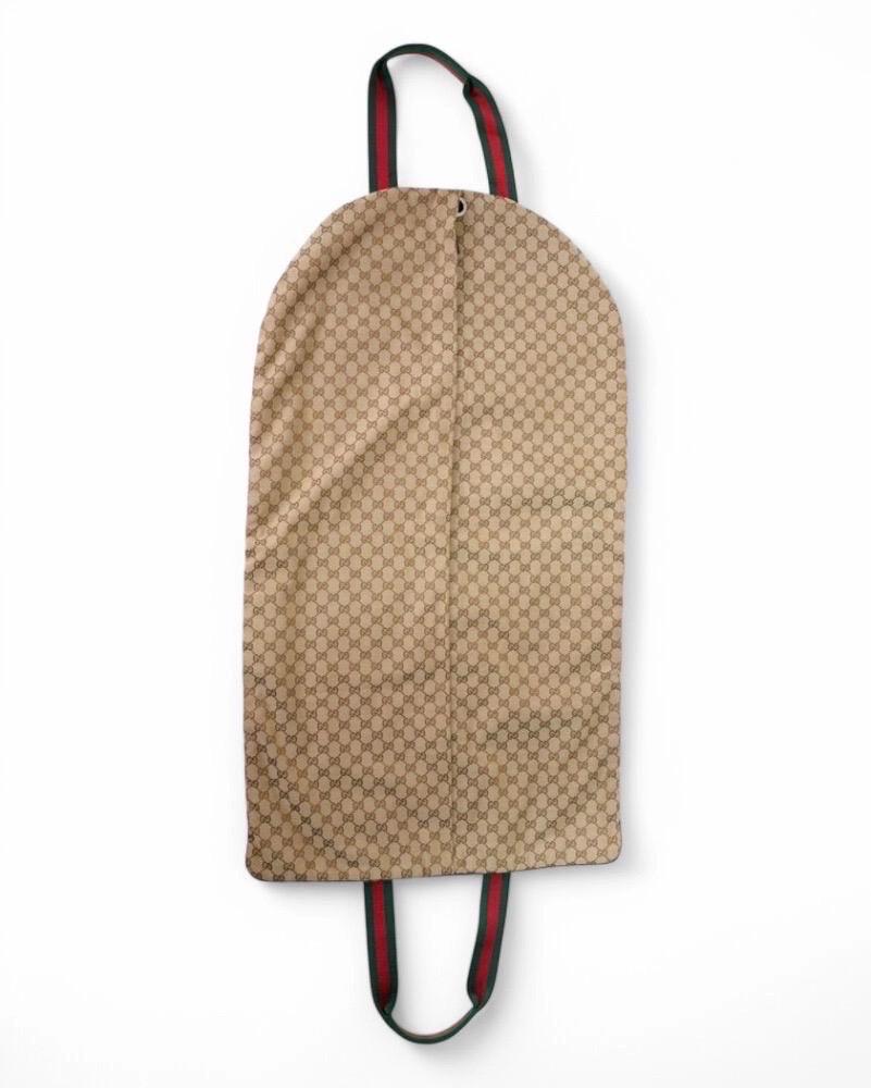 Gucci Porta Abiti GG Supreme Marrone en vente 7