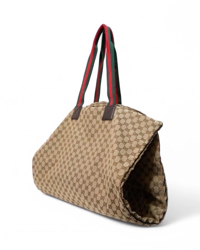 Gucci Porta Abiti GG Supreme Marrone en vente 1