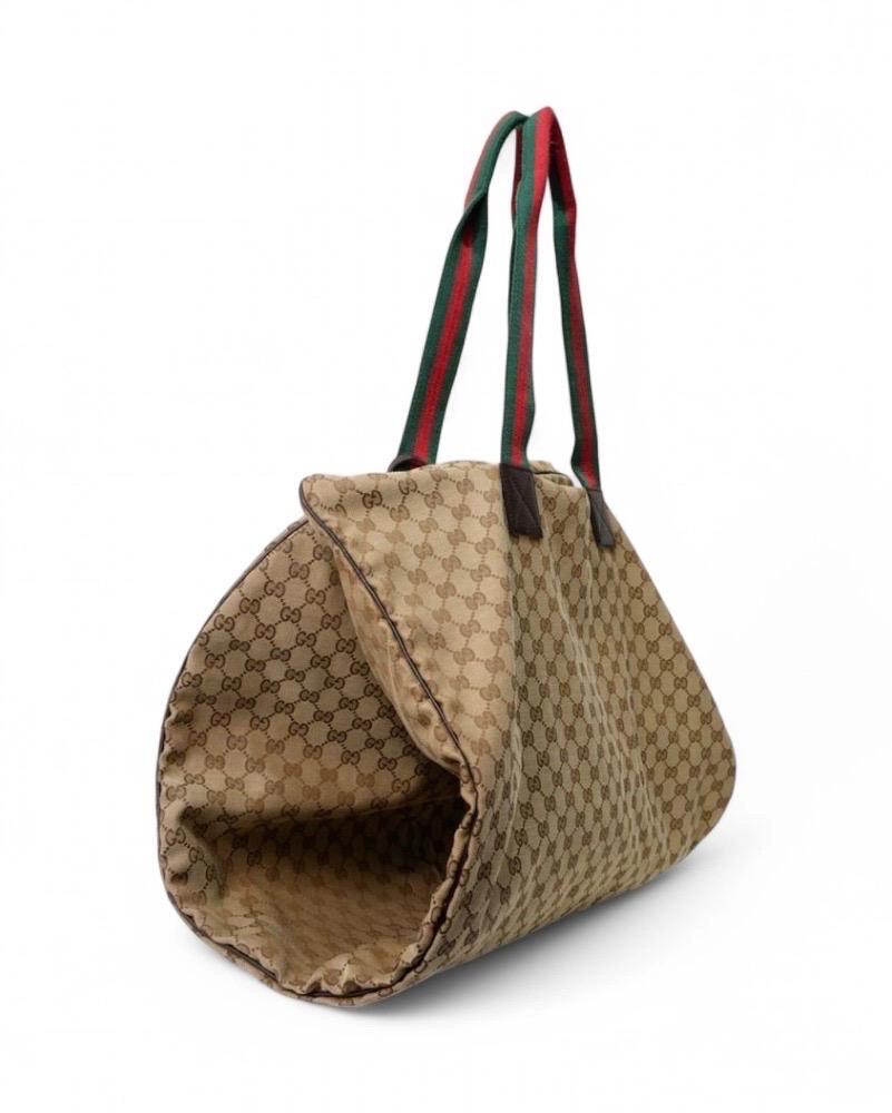 Gucci Porta Abiti GG Supreme Marrone en vente 2