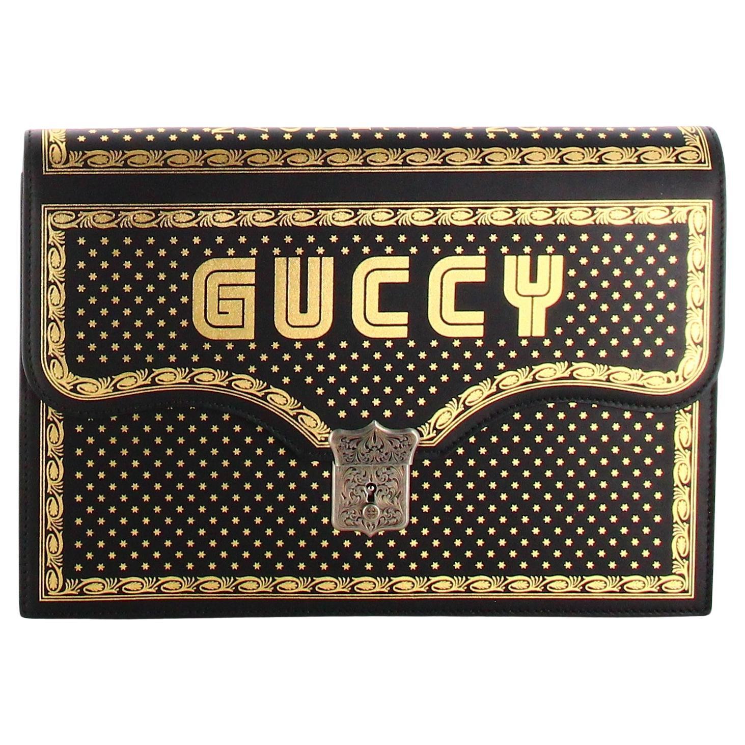 Gucci Portfolio Clutch Bag For Sale
