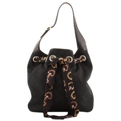 Gucci Positano Hobo GG Canvas Small