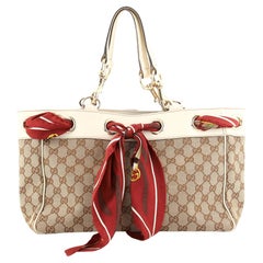 Gucci GG Canvas Positano Tote Bag (SHG-29859) – LuxeDH