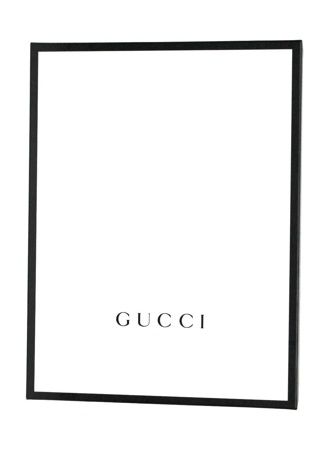 Gucci Pouch White Leather  Unisex Handbag  6