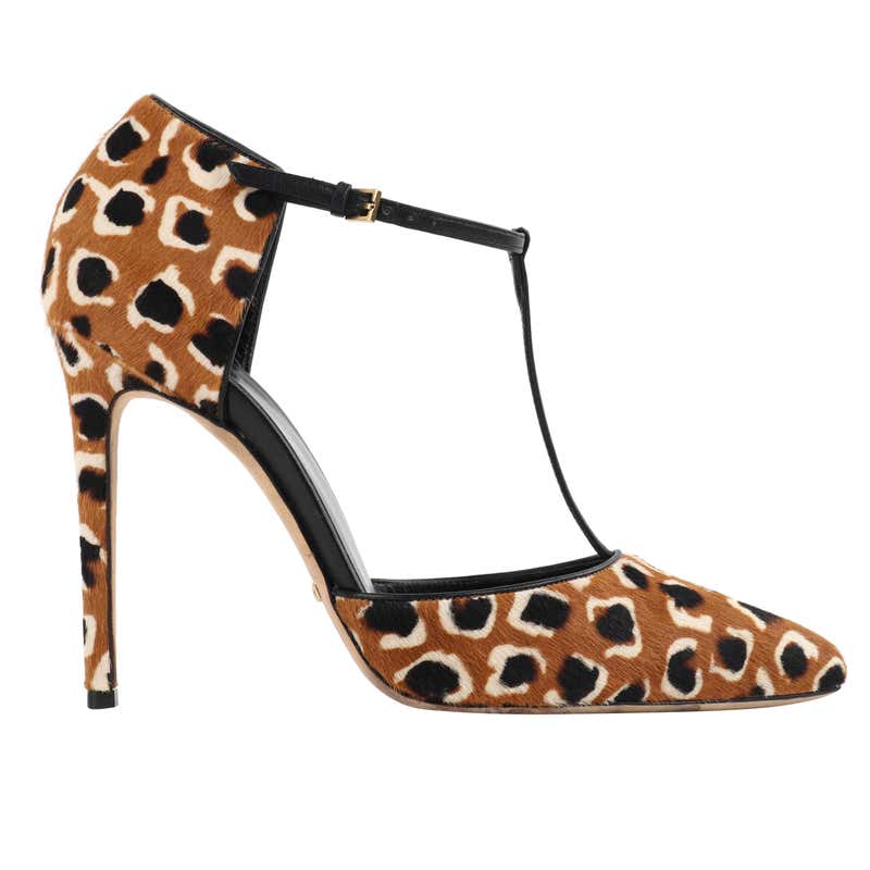 CHRISTIAN LOUBOUTIN Bianca Multi Color Slingback Platform Pumps High ...