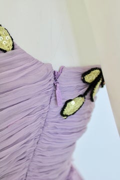 GUCCI Pre-fall 2016 Lilac gown