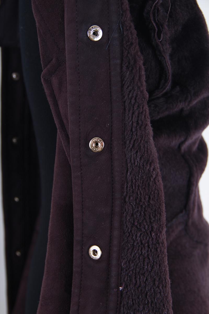 Noir Veste Gucci d'occasion avec col à boucle en vente