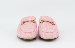 Gucci Princetown Horsebit Pantofole in pizzo dettagliate EU 38.5 UK 5.5 US 8.5