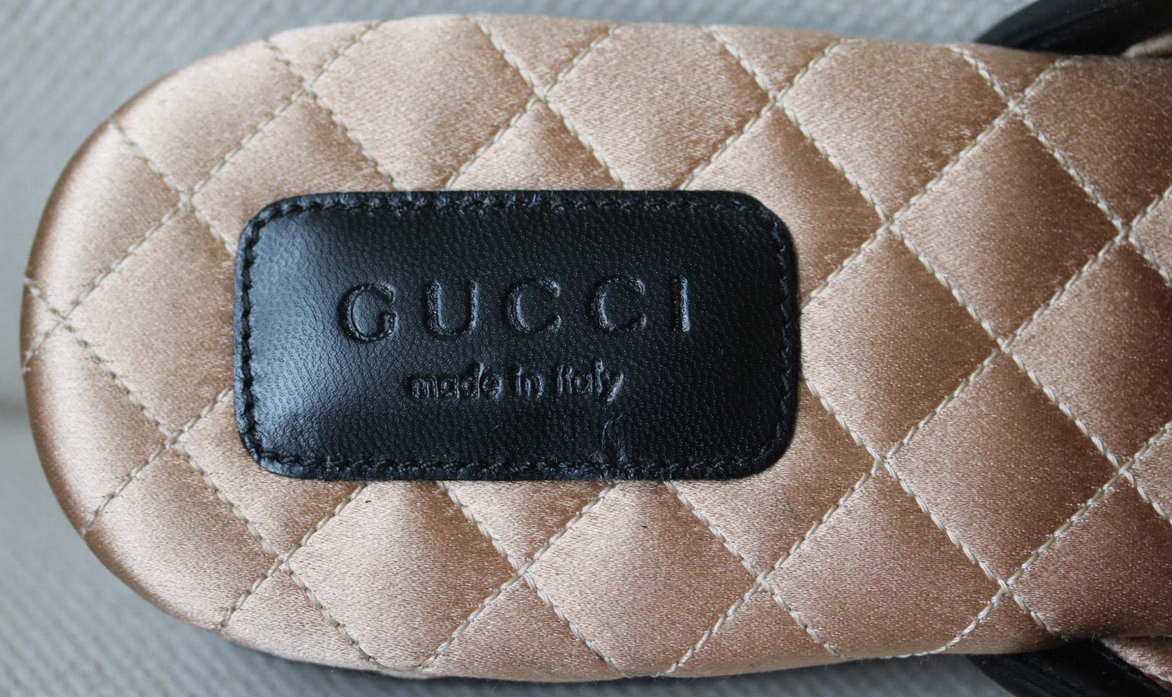 Gucci Princetown Studded Leather Slippers 2