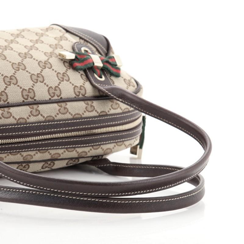 Gucci Princy Boston Bag GG Canvas Small 2