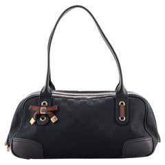 Gucci Princy Boston Bag GG Canvas Small