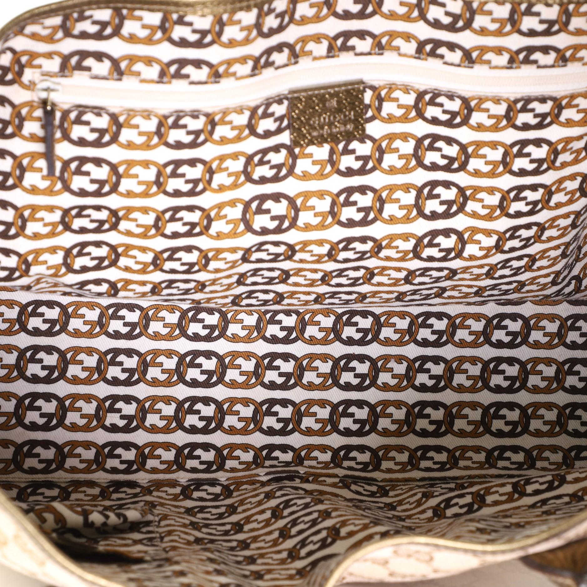 Gucci Princy Tote GG Segeltuch Medium 1