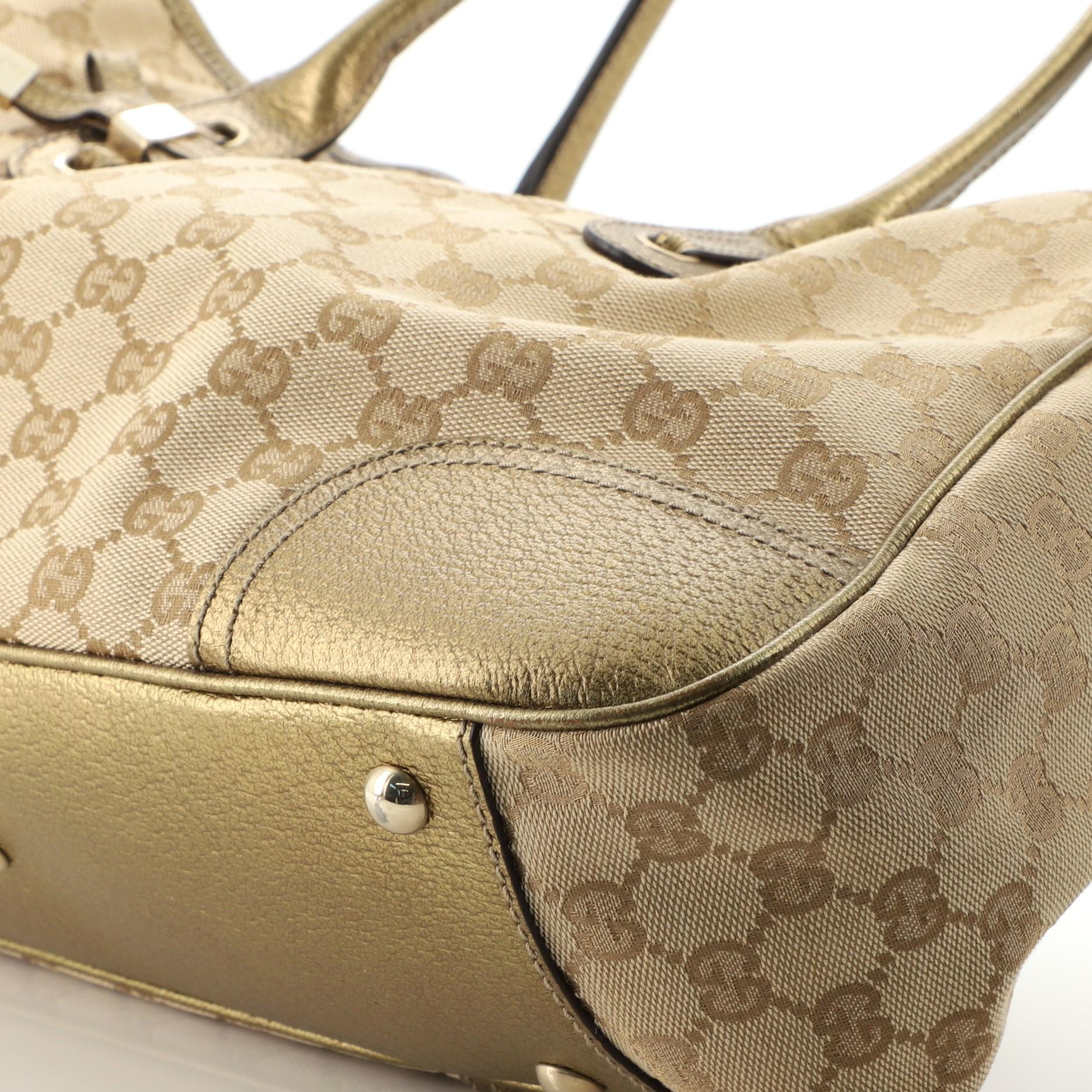 Gucci Princy Tote GG Segeltuch Medium 2